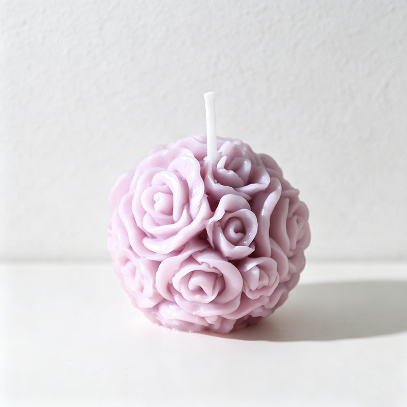 CouldNook Scented Candles - Handmade Sculpted Rose Shaped Candle