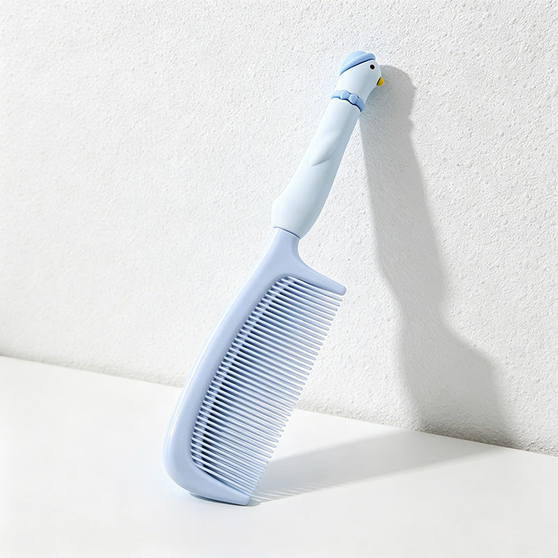 CouldNook Adorable Duck Flat Comb - Kawaii Pastel Styling Comb