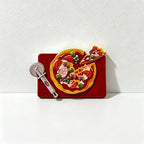 CouldNook 3D Miniature Food Fridge Magnets - Cute Kitchen Decor (Set of 6)
