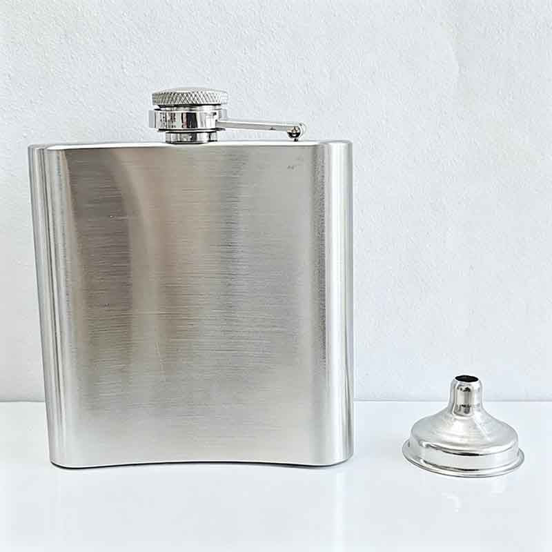 CouldNook 6/8oz Bling Rhinestone Hip Flask - Pocket Size with Funnel (Leopard & Gradient Series)