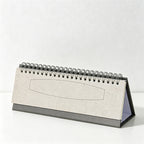 CouldNook Mini Desk Calendar - Minimalist English Desktop Calendar 2026-2025