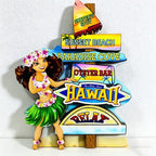 US Travel Souvenir Refrigerator Fridge Magnet - American Landmark Fridge Decor