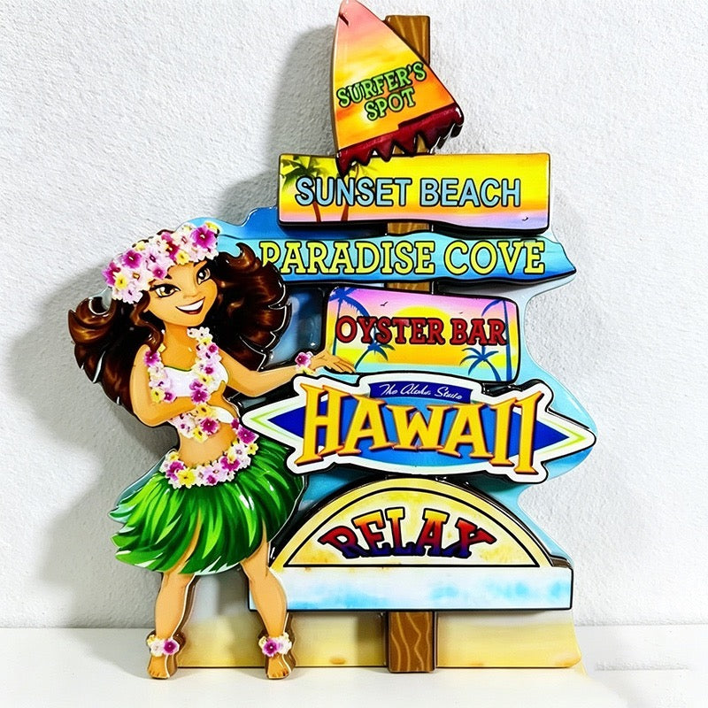 US Travel Souvenir Refrigerator Fridge Magnet - American Landmark Fridge Decor
