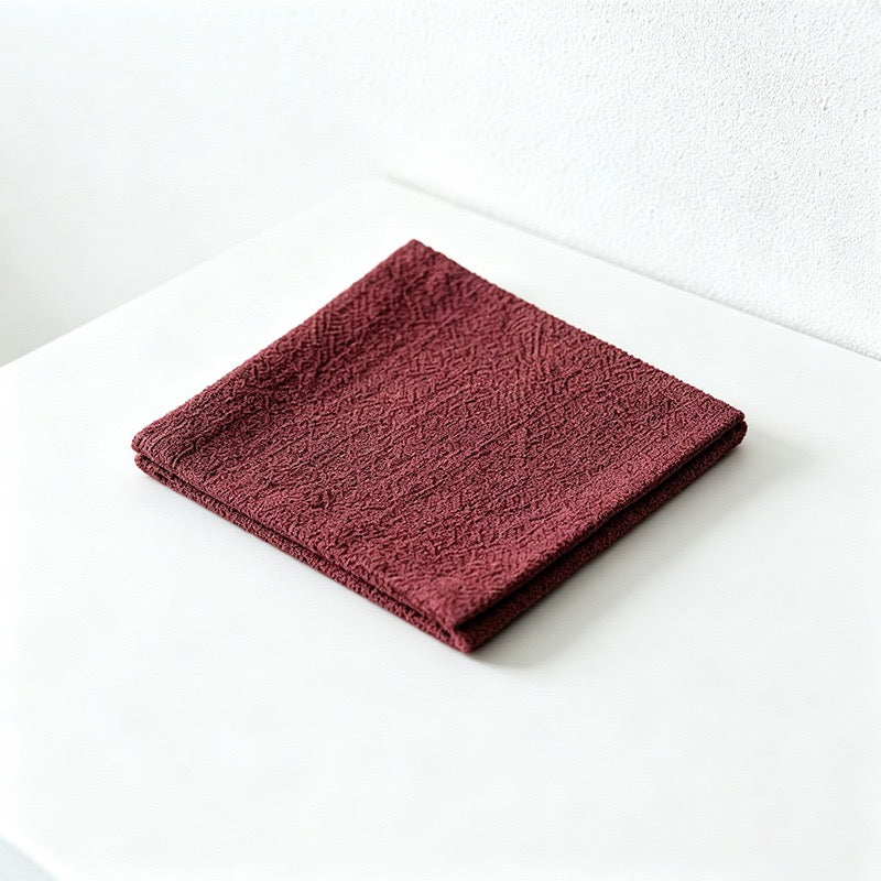 CouldNook Minimalist Zen Tea Towel - Absorbent Fabric Teapot Mat & Wiping Cloth