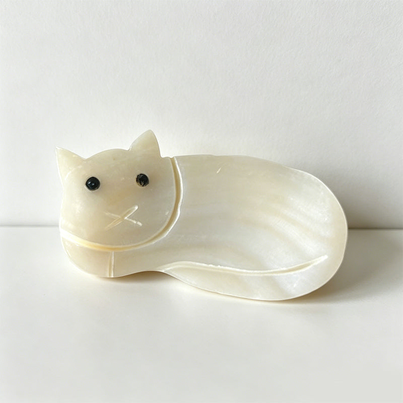 CouldNook Natural Shell Chopstick Rest - Nautical Tabletop Accessory