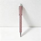 CouldNook Pen-Bling Bling Rhinestone Paved Retractable Metal Ballpoint Pen Luxury Gift Pen for Office School Wedding