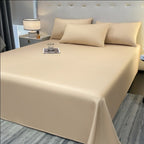 CouldNook Premium Lyocell Tencel Flat Sheet - Silky Smooth Quiet Luxury