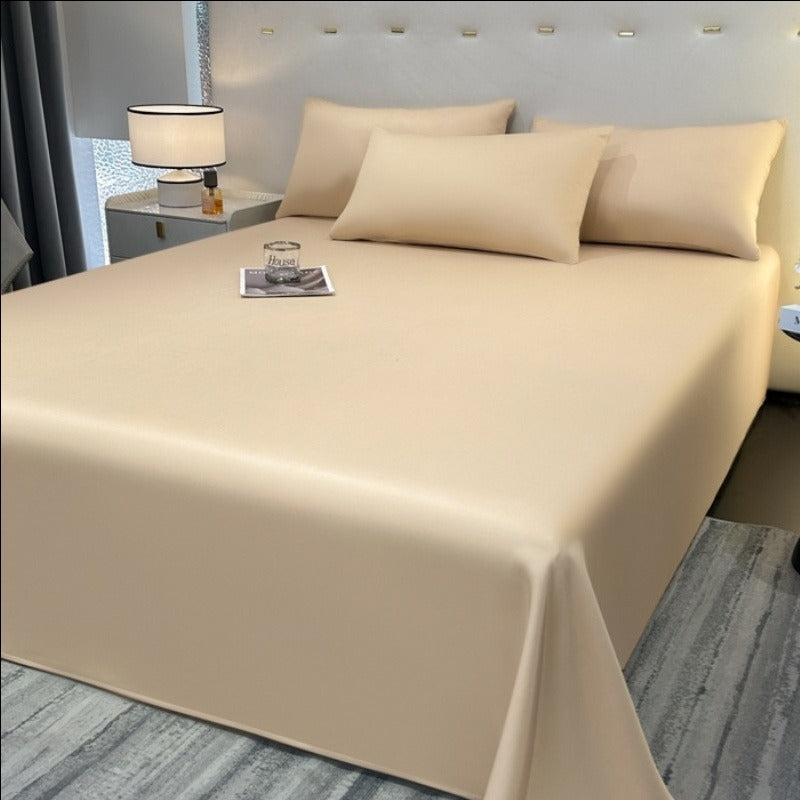CouldNook Premium Lyocell Tencel Flat Sheet - Silky Smooth Quiet Luxury
