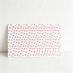 CouldNook Printed Cotton Tea Towel - Nordic Floral & Geometric Dining Napkin