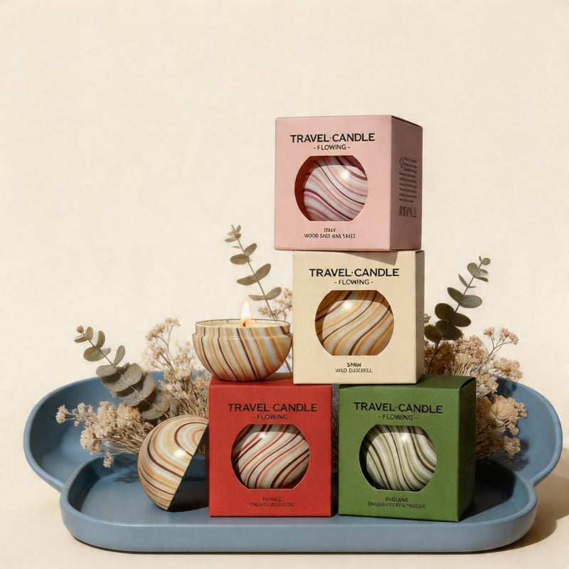 CouldNook Scented Candles - Flowing Globe Travel Candle