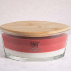 CouldNook Scented Candles - Large Wooden Wick Glass Bowl Candle