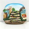 Multicolor / San Francisco Lombard Street
