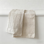 CouldNook Crinkle Muslin Towel - Japanese Style Gauze Bath & Face Towel