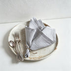 CouldNook Pure Linen Napkin - Premium Rustic Tea Towel (Small)