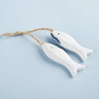CouldNook Coastal Hanging Ornament - Nautical Shapes And Twine Loop