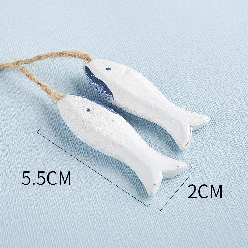 CouldNook Coastal Hanging Ornament - Nautical Shapes And Twine Loop