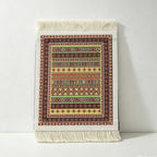 CouldNook Persian Style Tassel Coaster - Ethnic Motif Heat-Insulating Mat