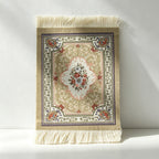 CouldNook Persian Style Tassel Coaster - Ethnic Motif Heat-Insulating Mat
