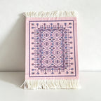 CouldNook Persian Style Tassel Coaster - Ethnic Motif Heat-Insulating Mat