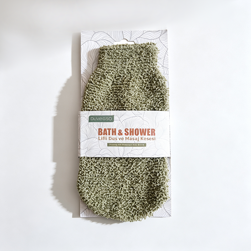 CouldNook Textured Bath Mitt - Daily Shower Accent