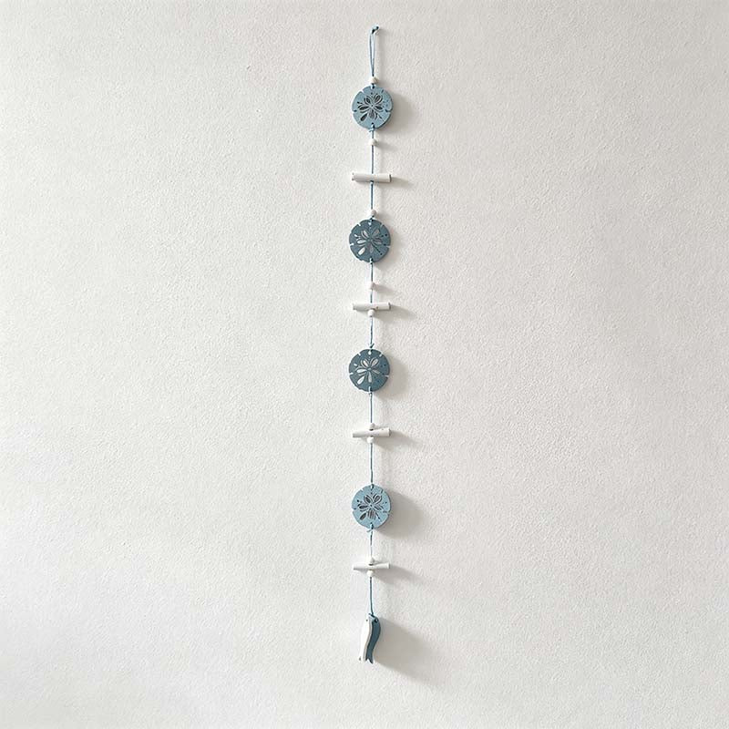 CouldNook Nautical Wood Wall Hanging - Fish Shell Sailboat Designs
