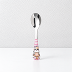 CouldNook Children Flatware - Colorful Cartoon Animal Handles Accent