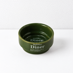 CouldNook Lettered Sauce Bowl - Round Diner Style