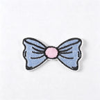 CouldNook Bow Embroidered Patch - Assorted Colors and Shapes
