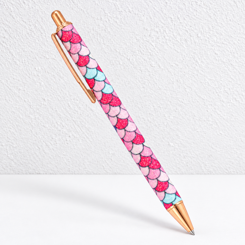 CouldNook Decorative Ballpoint Pen - Gradient, Scale and Zebra Finishes