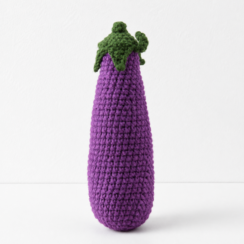 CouldNook Yarn Produce Figure - Assorted Mixed Vegetable Shapes