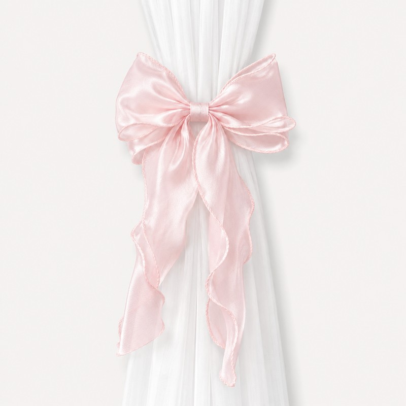 CouldNook Bow Curtain Tieback 2PCS Set - Window Styling Accent