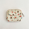 CloudNook Floral Print Coin Purse‑Multi‑Pattern Card Wallet