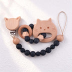 CouldNook Beaded Teether - Animal Shapes and Matching Clip Choices