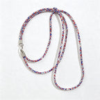 CouldNook Rhinestones Set Crossbody Phone Strap with Slender Stone-Set Line
