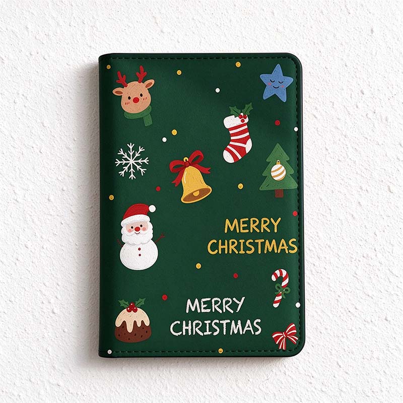 CouldNook Christmas Passport Cover - Festive Prints And Interior Storage
