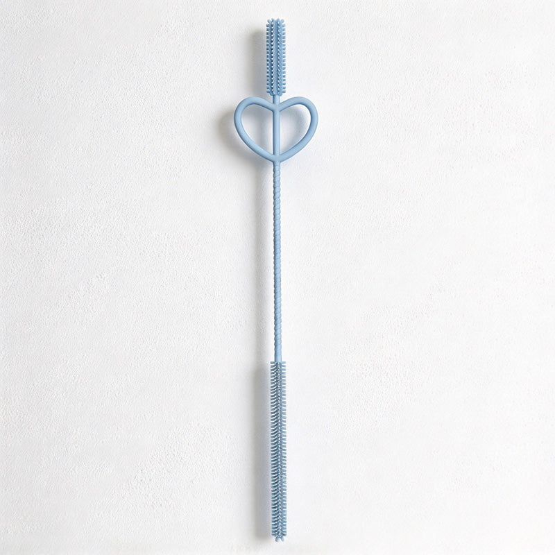 CouldNook Silicone Straw Cleaning Brush - Flexible Body And Handle Choices