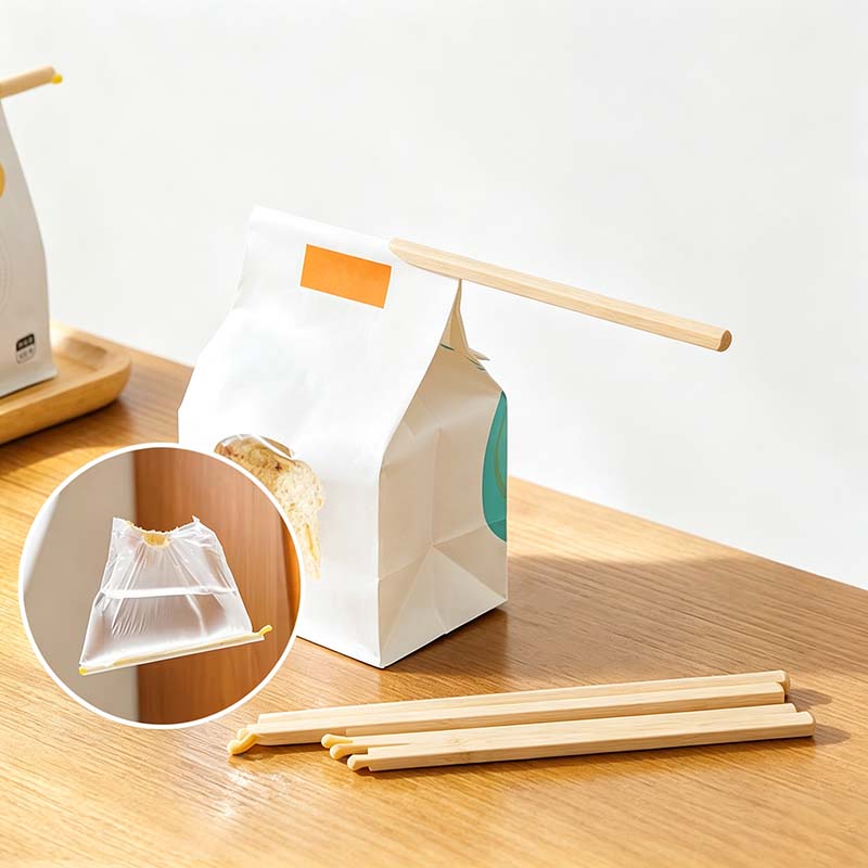 CouldNook Transparent Sliding Sealer Rod  - Snack Bag Storage Accent
