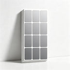 CouldNook Silver Label Stickers - Waterproof Home Decals