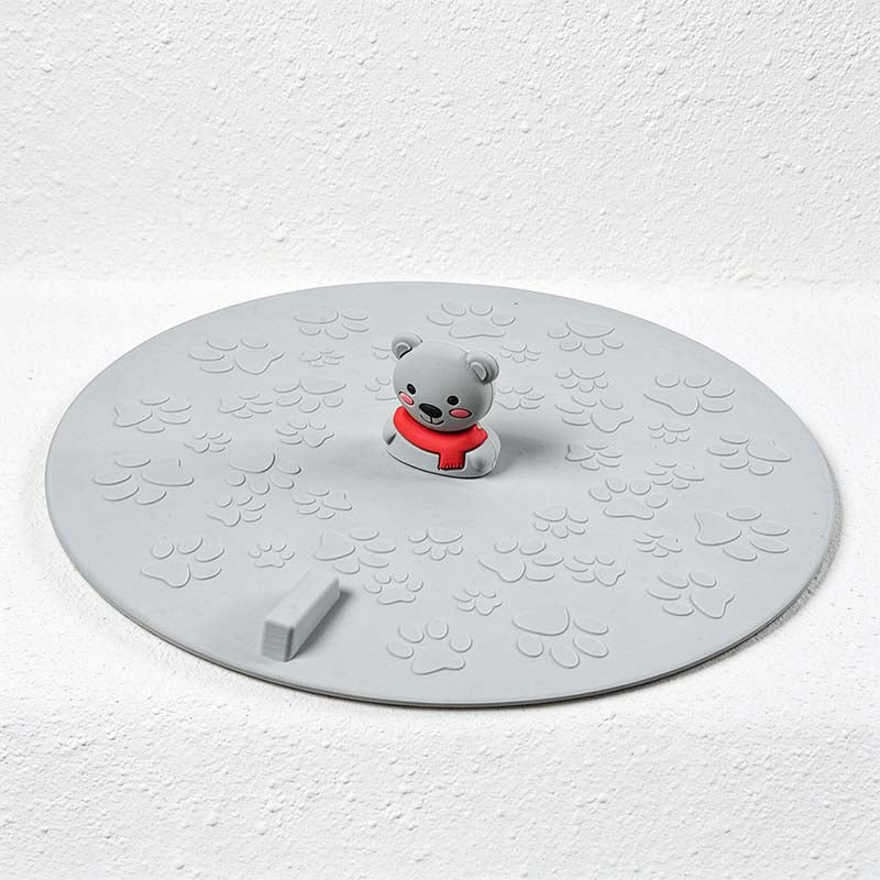 CouldNook Silicone Drain Cover - Decorative Shapes and Lift Details