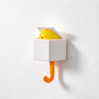 CouldNook Animal Wall Hook - Peeking Character and Curved Hanging Arm