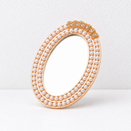 CouldNook Decorative Mirror Accessory - Sculpted Outlines And Ornamental Border Designs