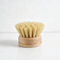 CouldNook Replaceable Pot Brush Head‑Natural Bristle Cleaning Head