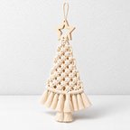 CouldNook Macrame Christmas Tree Ornament - Knotted Cord