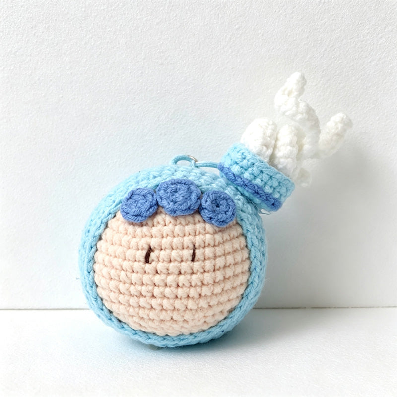 CouldNook Yarn Zodiac Doll Keychain - Twelve Animal Characters
