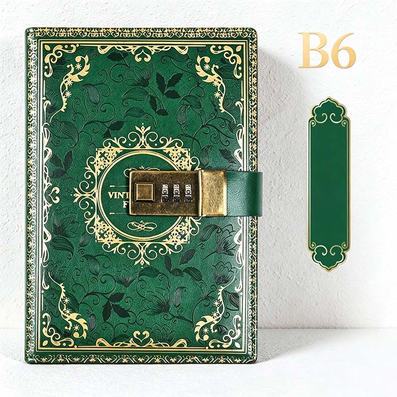 CouldNook B6 Rose Locking Journal - Gift Box Set