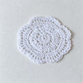 White Coaster 9cm