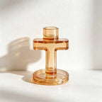 CouldNook Candle Holder And Taper Collection - Glass Bases And Separate Candles