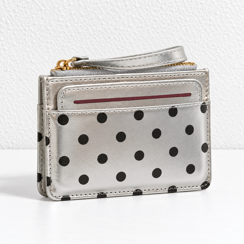 CouldNook Polka Dot Card Holder - Removable Insert