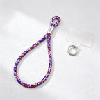 CouldNook Rhinestones Set Phone Strap with Figure-Eight Links