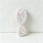 CouldNook Patterned Oval Hair Brush - Handheld Grip Profile
